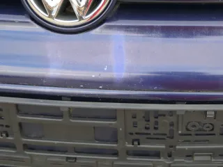 VW Golf 4 1J Stoßstange vorne Stoßfänger vorn blau LB5N - Bild 7