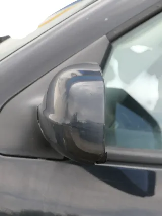 VW Golf 4 Bora elektrischer Spiegel vorne links Außenspiegel schwarz L041 & Glas - Bild 4