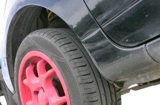 VW Lupo 6X Kotflügel vorne links schwarz L041 - Bild 10