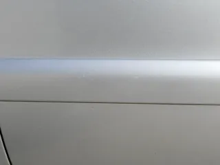 Audi A4 B5 Tür nur Türblatt hinten links silber LY7W - Facelift - Bild 6