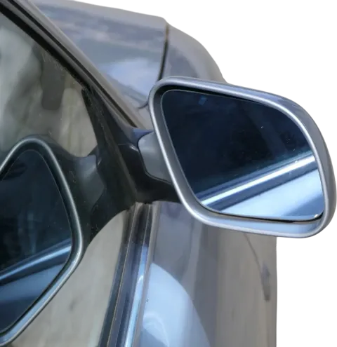 Audi A4 B5 Spiegel Außenspiegel rechts elektrisch Facelift Glas silber LY7W grau