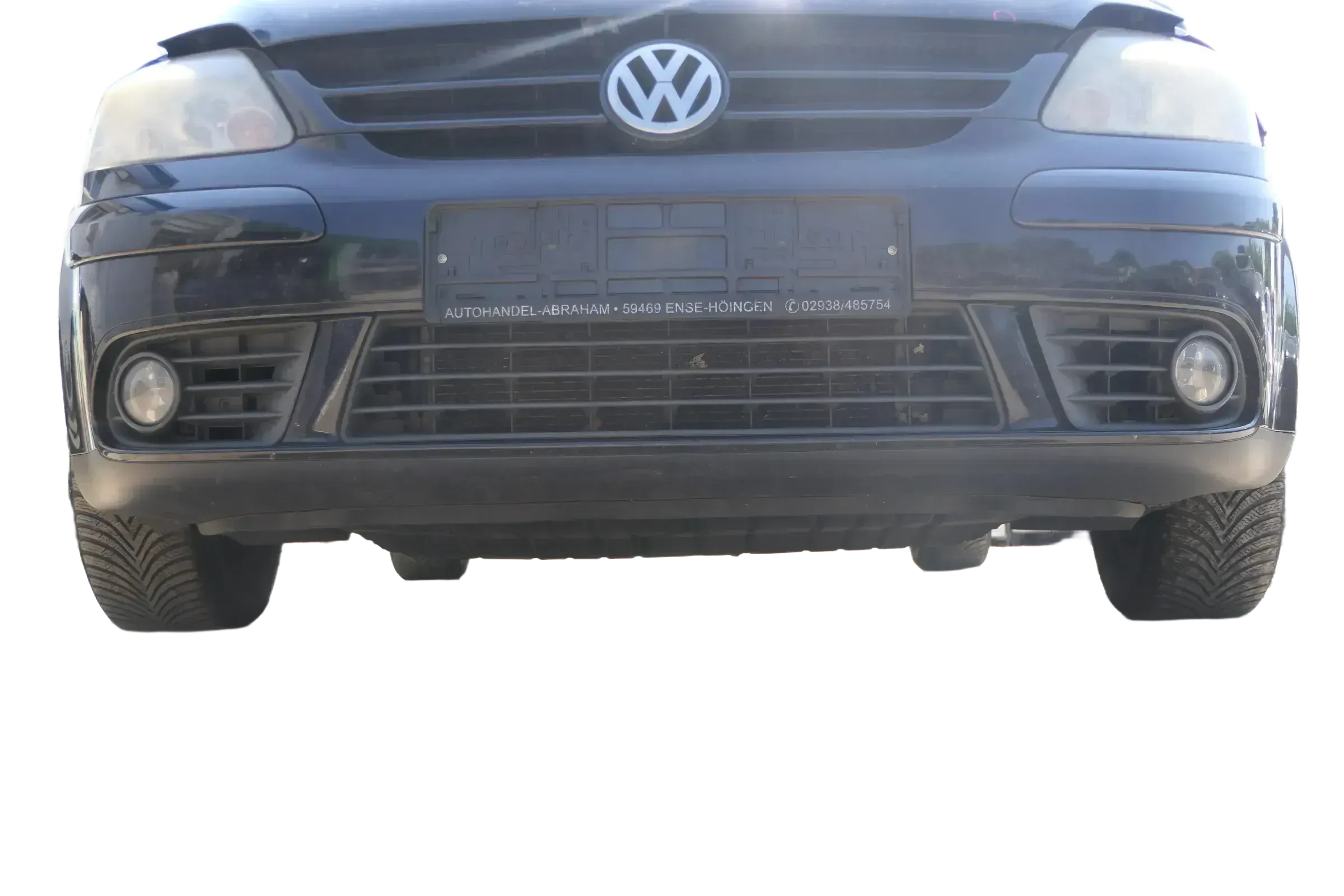 VW Golf 5 5M1 Plus Stoßstange vorne Frontoßstange Stoßfänger schwarz LC9Z - Bild 1