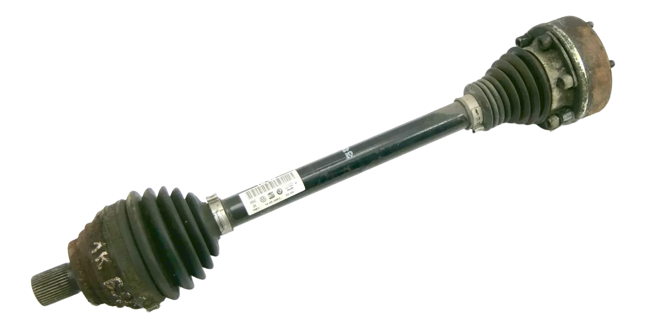 VW Golf 5 7 Antriebswelle 1,6 75kw links BGU BSE BDK Gelenkwelle 1K0407271B - Bild 1