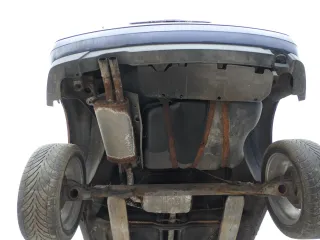 VW Golf 3 Auspuff Mitteltopf + Endschalldämpfer 1,9 TDI 1Z AHU ALE - Bild 2