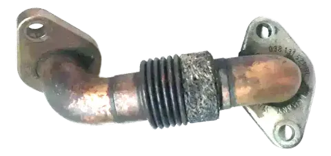 Polo 9N3 Ibiza Turbolader Schlauch Leitung Rohr 038131521BL AXR Verbindungsrohr