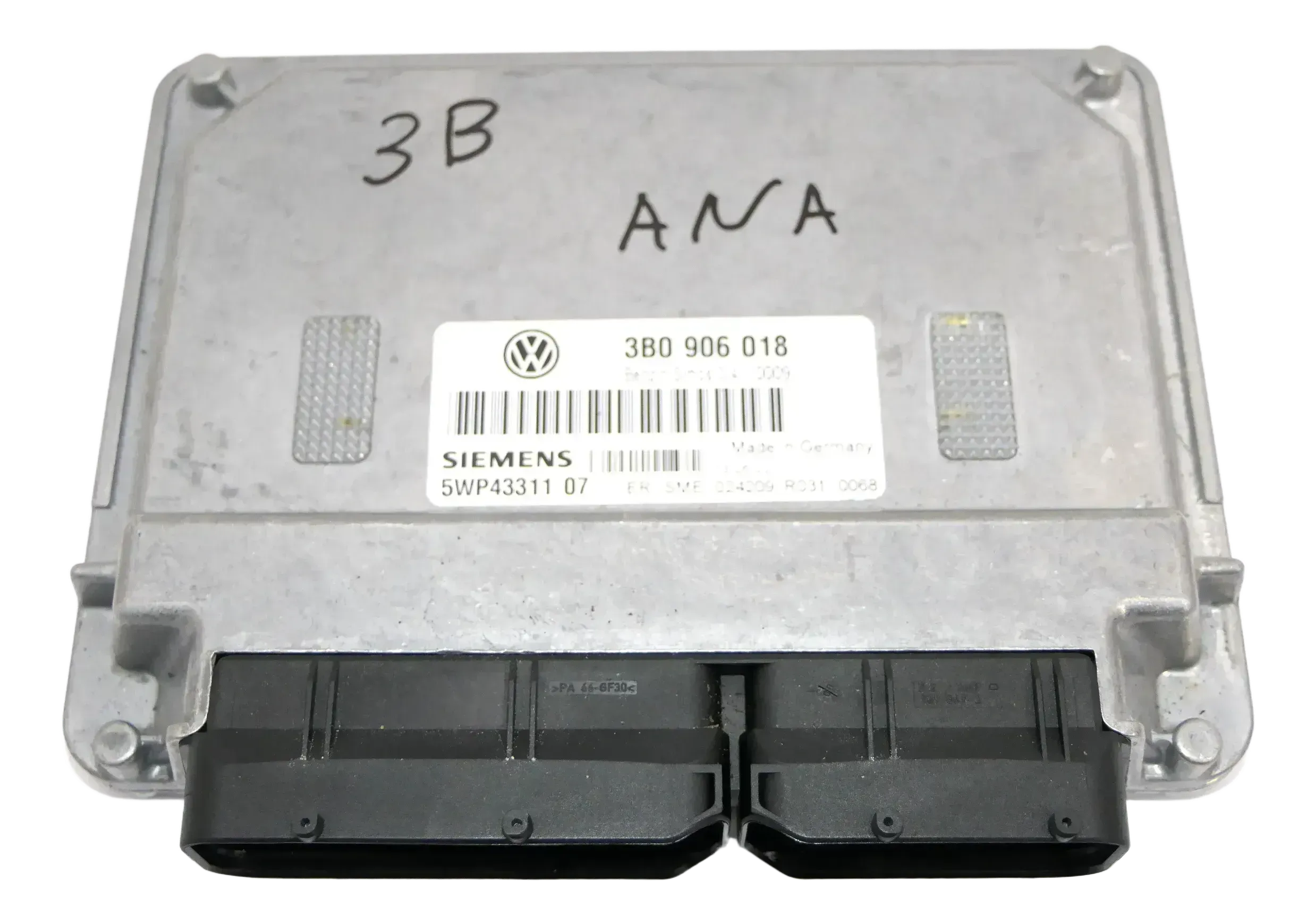 VW Passat 3BG Steuergerät Motor 3B0906018 ANA 1,6 74kw 101PS Motorsteuergerät - Bild 1