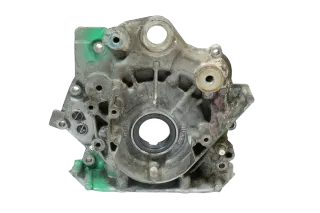 Audi 80 100 A6 A8 Ölpumpe Dichtflansch ABC AAH 2,6 2,8 Benziner  078115103E - Bild 1