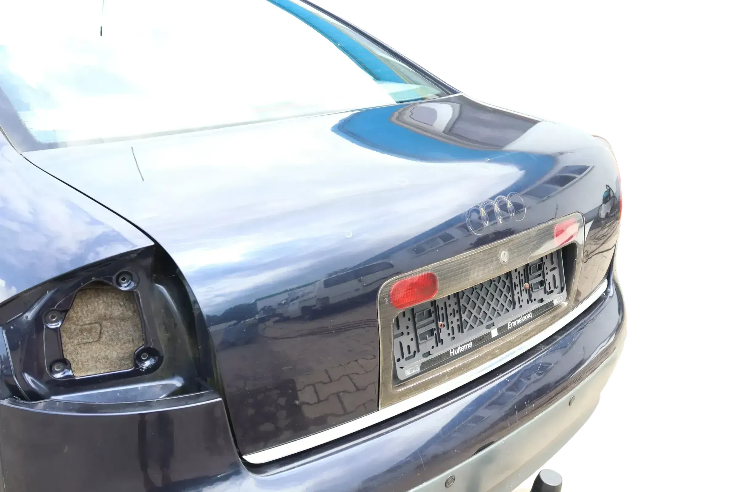Audi A6 4B Limousine Kofferraumklappe hinten Heckklappe Deckel blau LZ5L ming - Bild 1