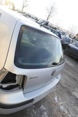 VW Golf 4 Limousine Heckklappe Kofferraumklappe Klappe hinten silber LB7Z ohnAnb - Bild 2