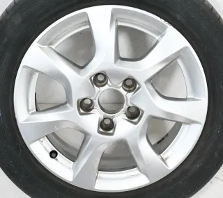 1x Audi A3 8P Alufelge original Felge 6.5x R16H2 ET50 8P7601025 Alu ohne Reifen - Bild 1