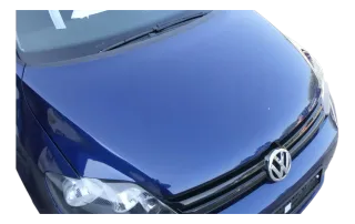 VW Golf 6 5M 521 Plus Motorhaube Haube Klappe vorne blau LD5Q - Bild 2