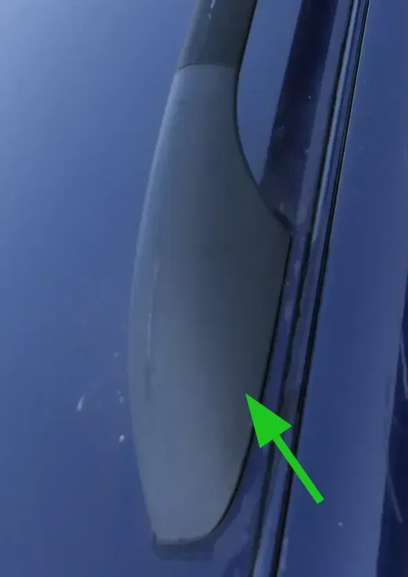 VW Passat 3B 3BGKappe Abdeckung für Dachreling Reling Dach hinten rechts schwarz - Bild 1