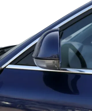 VW Passat 3BG elektrischer Spiegel Außenspiegel links blau LD5Q Blinker Glas - Bild 4