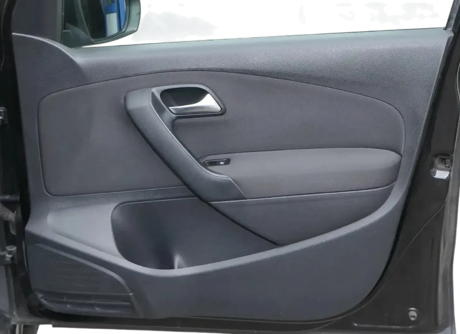 1x VW Polo 6R Türverkleidung Verkleidung Tür 4/5-Türer vorne rechts schwarz Grif - Bild 1