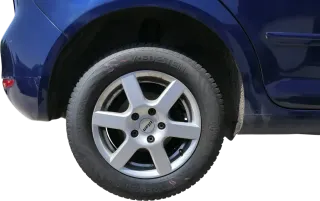 4x VW Golf 6 Plus 5M 195/65 R15 91H Winterreifen M+S Felgen Reifen M&S ca.5-6mm - Bild 5