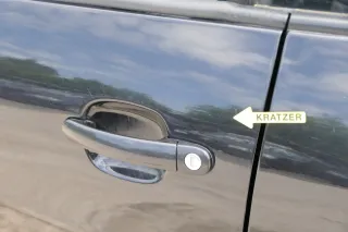 Ibiza 6J Tür vorne links Fahrertür schwarz LC9Z 2/3-Türer - ohne Anbauteile - Bild 2