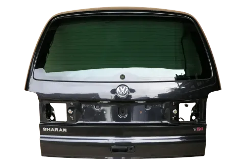 VW Sharan 7M Heckklappe Scheibe Klappe hinten ab Bj.2000 schwarz LC9Z