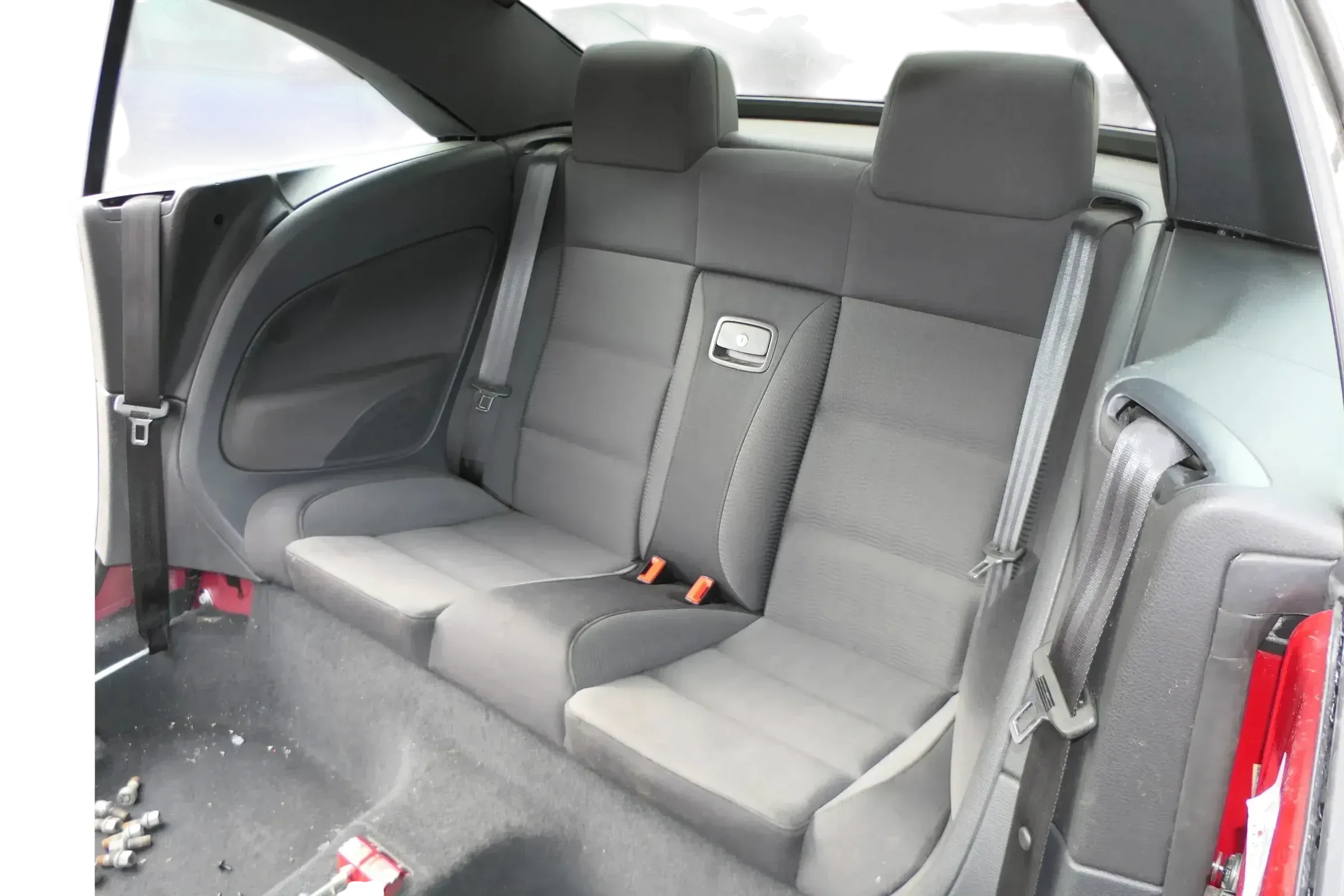 VW Eos Sitz Rückbank Rücksitzbank Sitzfläche Sitze titanschwarz APT N4D+3ND - Bild 1
