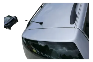 Passat 3BG Kombi Variant Heckklappe Klappe Kofferraumklappe silber LA7W Scheibe - Bild 11