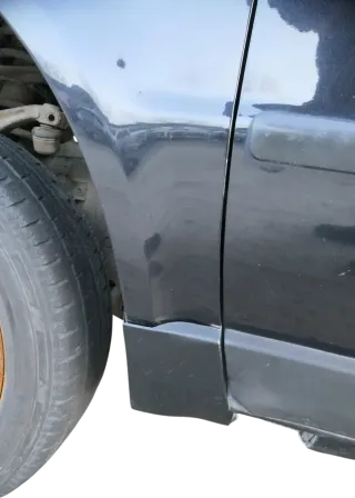 VW Passat 3B Kotflügel vorne links schwarz LC9Z - Bild 2