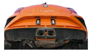 Seat Ibiza 6J Stoßstange Heckstoßstange hinten orange LP2C Sport Tuning 2/3-Türe - Bild 14