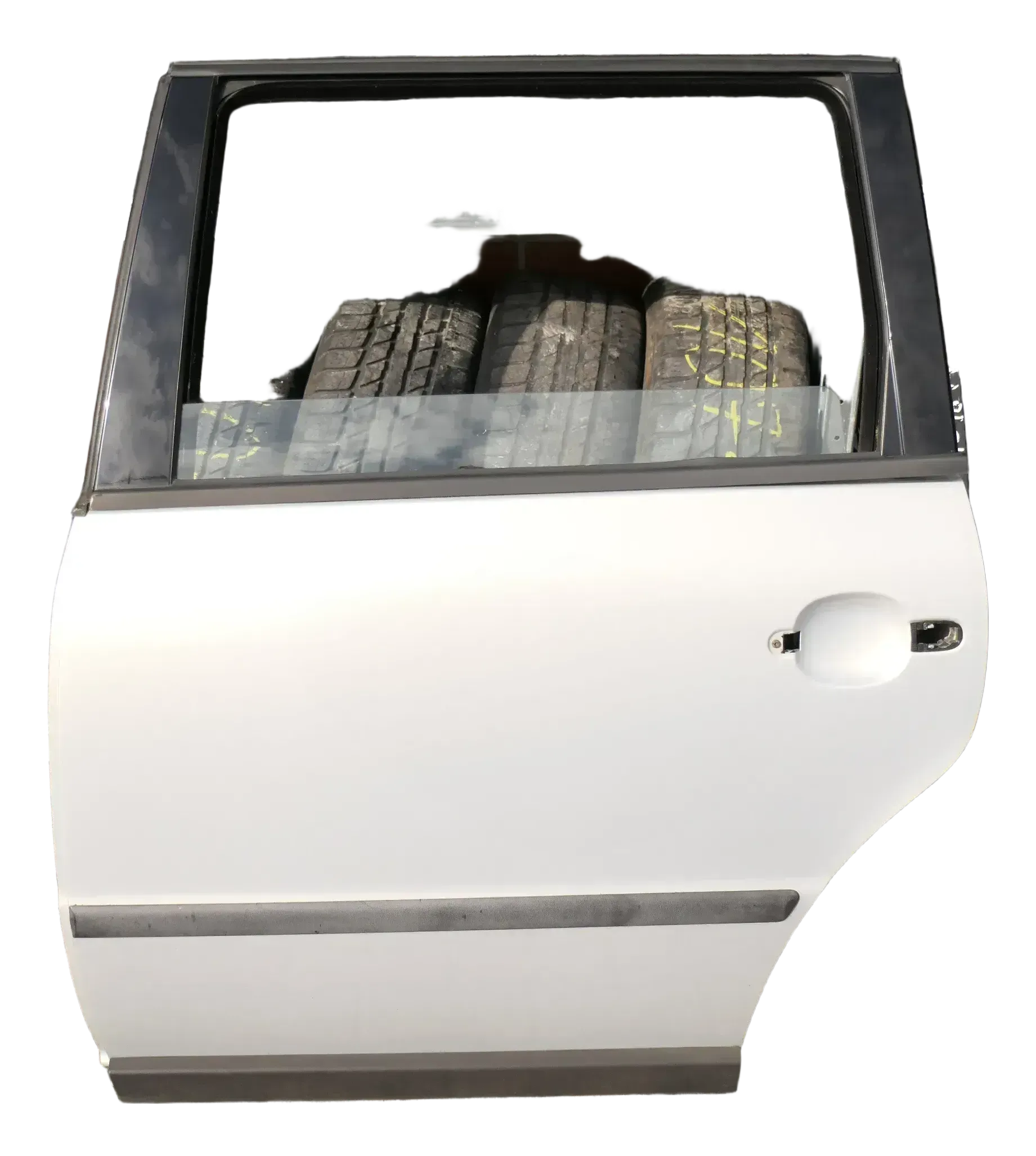 VW Passat 3B 3BG Kombi Variant Tür hinten links silber LB7Z - Bild 1