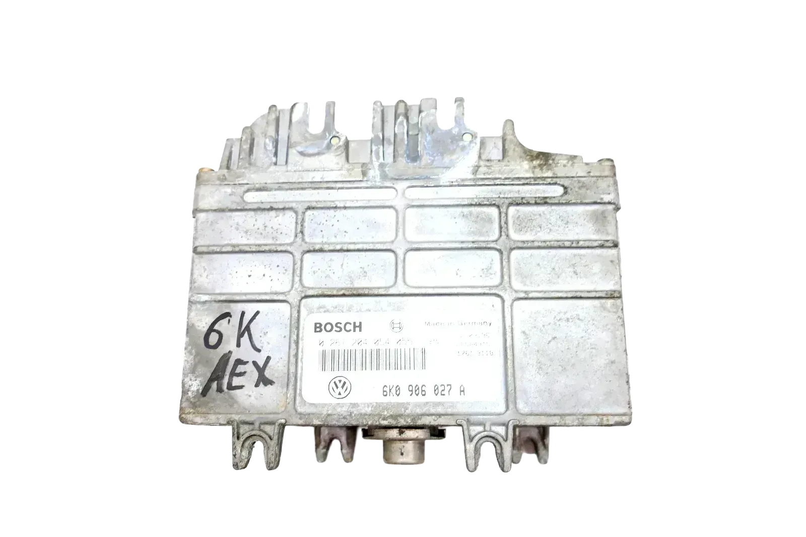 Seat Ibiza 6k Steuergerät Motor Motorsteuergerät 6K0906027A 44kw AEX 60PS - Bild 1