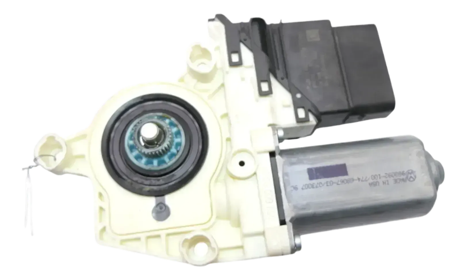 VW Passat 3C elektrischer Fensterheber Motor hinten rechts 1K0959704P VW2 - Bild 1