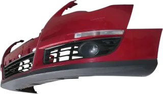 VW Passat 3C Kombi Stoßstange vorne Stoßfänger ROT LY3D - kein ohneGrill - Bild 5