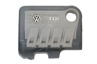 VW Golf 5 Passat Motorabdeckung Abdeckung Motor Blende 2.0 TDI 03L103925R CFFB - Bild 1