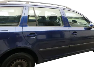 Skoda Octavia 1Z Kombi Tür hinten rechts blau LF5Q (ohneAnbauteile) - Bild 3