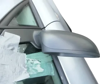 Toledo Altea elektrischer Spiegel Außenspiegel rechts Glas schwarz anklappbar el - Bild 3