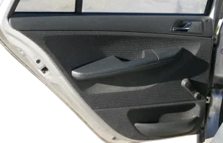 Fabia 6Y Kombi Türverkleidung Verkleidung Tür hinten links Türgriff Griff onyx - Bild 1