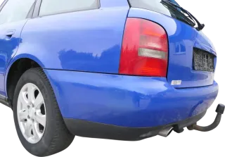 Audi A4 B5 Kombi Variant Stoßstange hinten Heckstoßstange blau LZ5M Stoßfänger - Bild 6