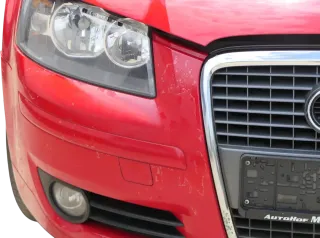 A3 8P Stoßstange Frontstoßstange Stoßfänger vorn rot LY3J Sportback Grill - Bild 11