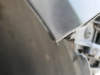 VW Polo 9N3 Kotflügel vorne rechts schwarz LC9Z - Bild 16