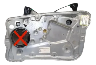 Skoda Fabia 6Y ektrischer Fensterheber Gestänge vorne rechts Modul elektrischer - Bild 1