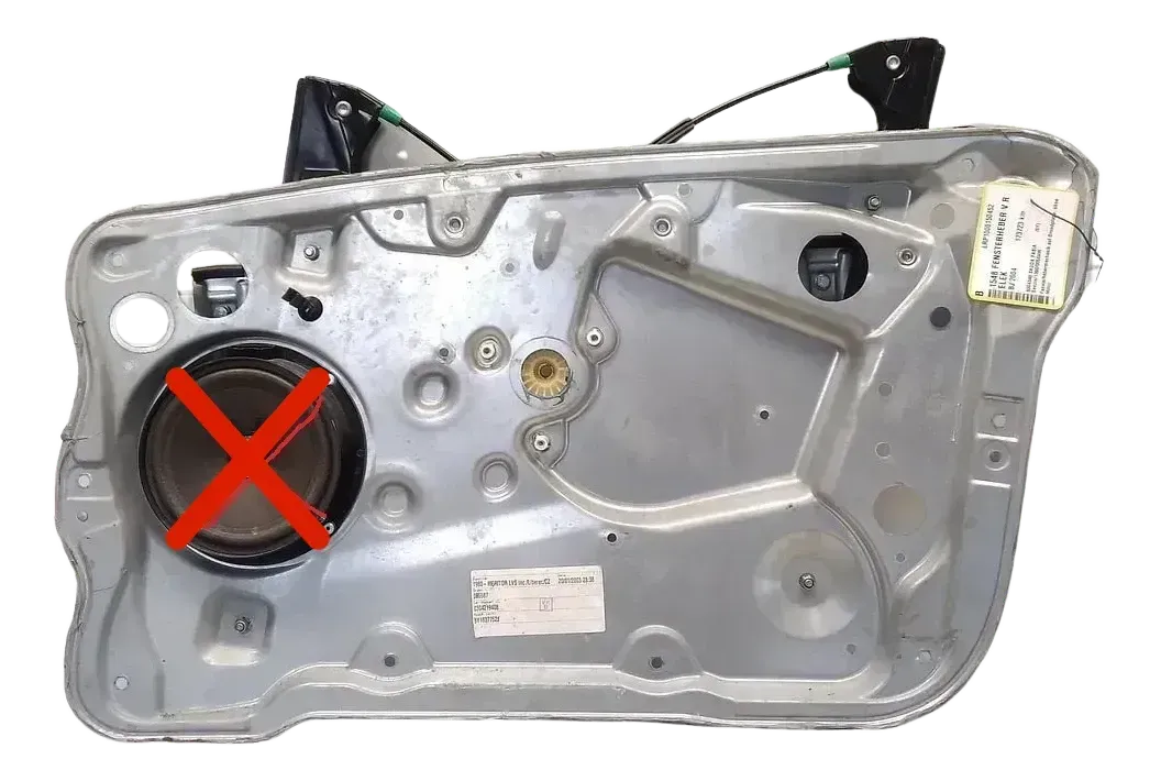 Skoda Fabia 6Y ektrischer Fensterheber Gestänge vorne rechts Modul elektrischer - Bild 1