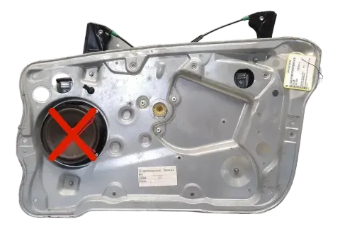 Skoda Fabia 6Y ektrischer Fensterheber Gestänge vorne rechts Modul elektrischer