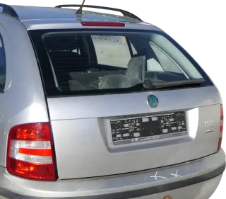 Skoda Fabia 6Y Combi Kombi Heckklappe Kofferraumklappe Klappe silber grau LF7T - Bild 22