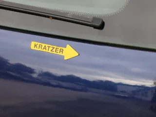 Skoda Octavia 1Z Kombi Avant hinten Heckklappe mit Scheibe blau LF5Q Klappe - Bild 2
