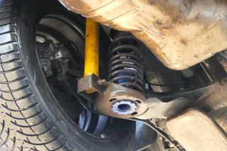 4x Golf 4 A3 Federn Fahrwerk Sportfedern Sportfeder Tieferlegung Stoßdämpfer Gew - Bild 4