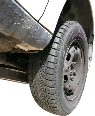4x VW Polo 9N Felgen Reifen 175/70 R14 84T Winterreifen 5jx14H2 ET35 ca. 5-7mm - Bild 2