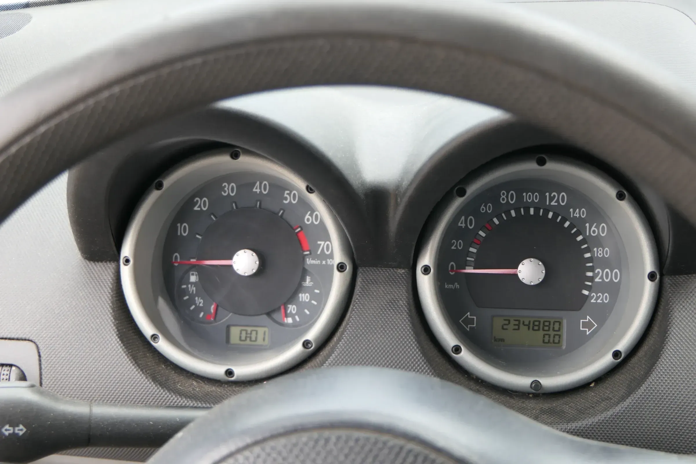 VW Lupo Tacho Tachometer Kombiinstrument 234.000km 6X0920801 1,4 16V 1,0 50PS 75 - Bild 1