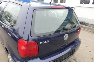 VW Polo 6N2 Heckklappe Klappe hinten Kofferraumklappe blau LB5N- ohne Anbauteile - Bild 4