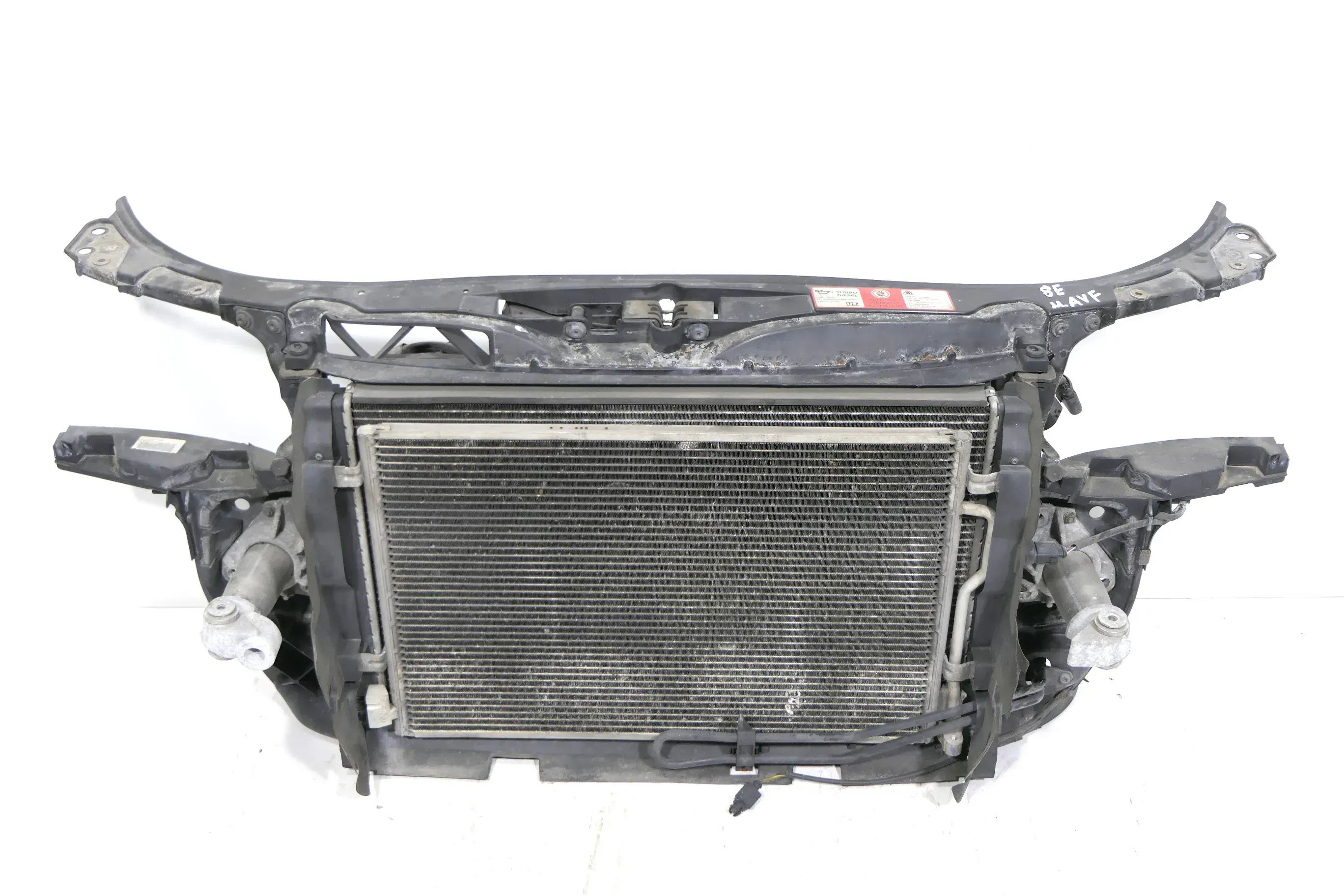 Audi A4 8E B6 1,8T +4 Zylinder Schloßträger Kühler Klima Träger 8E0805594 Wasser - Bild 1