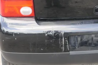 VW Lupo Stoßstange hinten Heckstoßstange Stoßfänger schwarz L041 uni - Bild 6