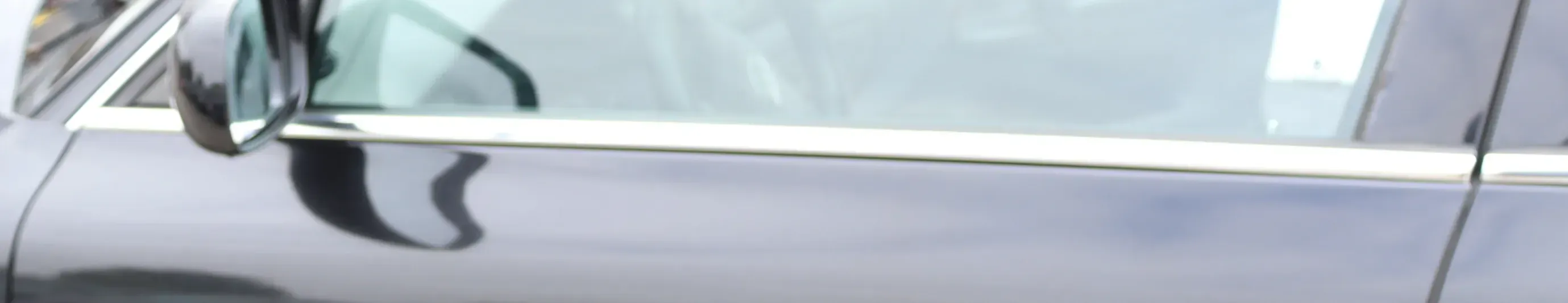 VW Passat 3B Leiste Zierleiste Tür vorn links chrom silber oben Fensterschachtab - Bild 1