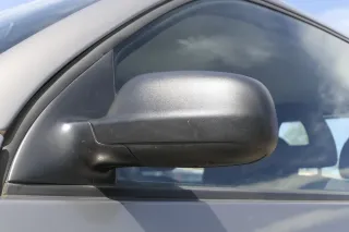 VW Lupo Arosa manueller Spiegel Außenspiegel links manuell schwarz matt großer - Bild 1
