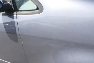VW Touran 1T Kotflügel vorne rechts grau LD7X ca.2003-2006 platinumgrey - Delle - Bild 2